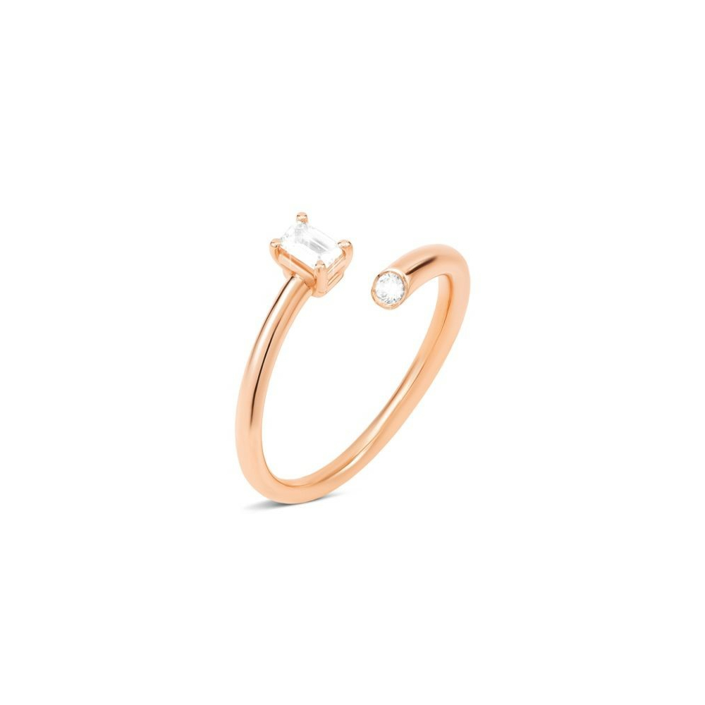 Золота каблучка з діамантами. Артикул UG51111020001 D