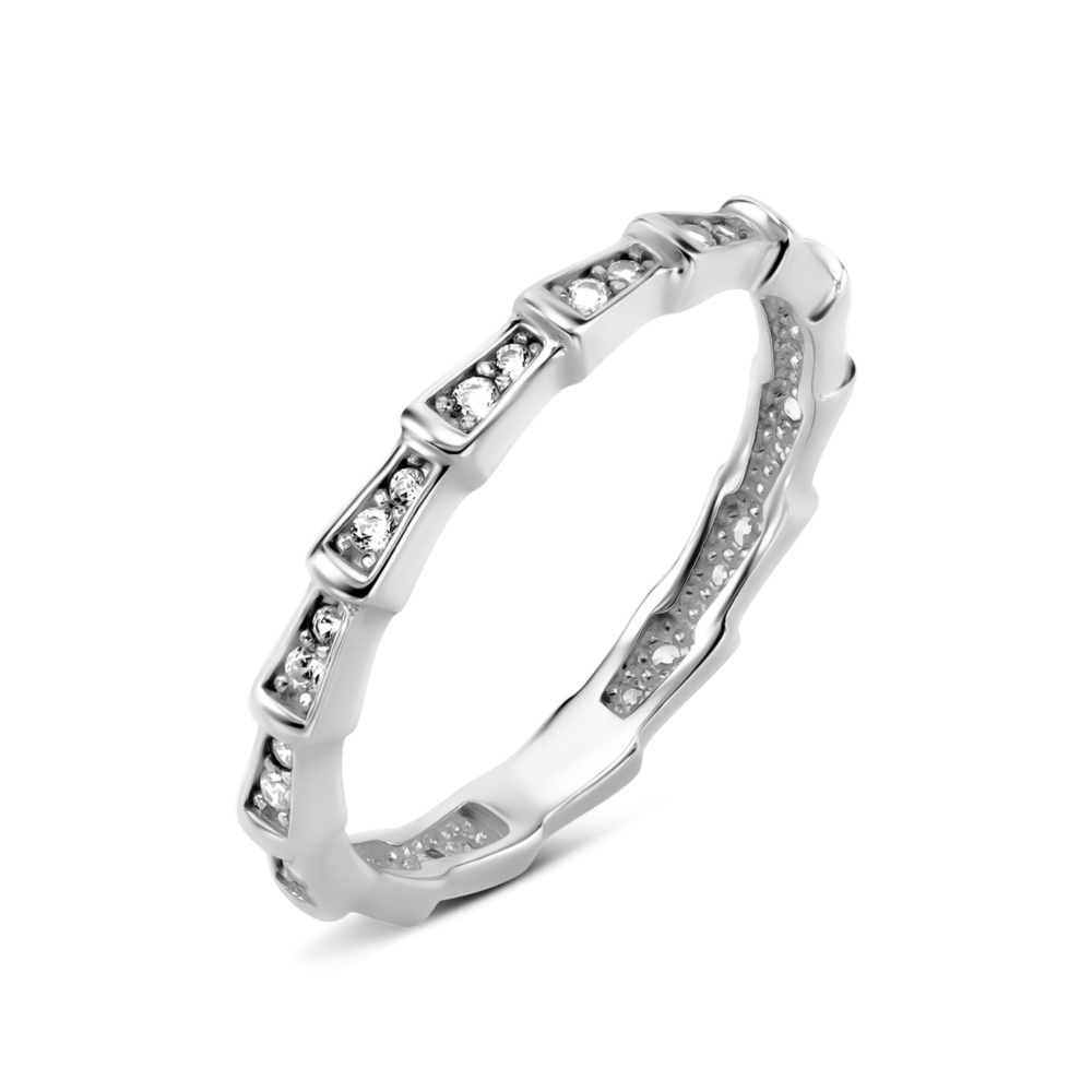 Золота каблучка з фіанітами. Артикул UG51111026902