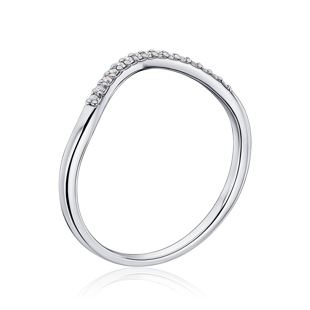 Золотое кольцо с бриллиантами 1205YH/02/1/8344