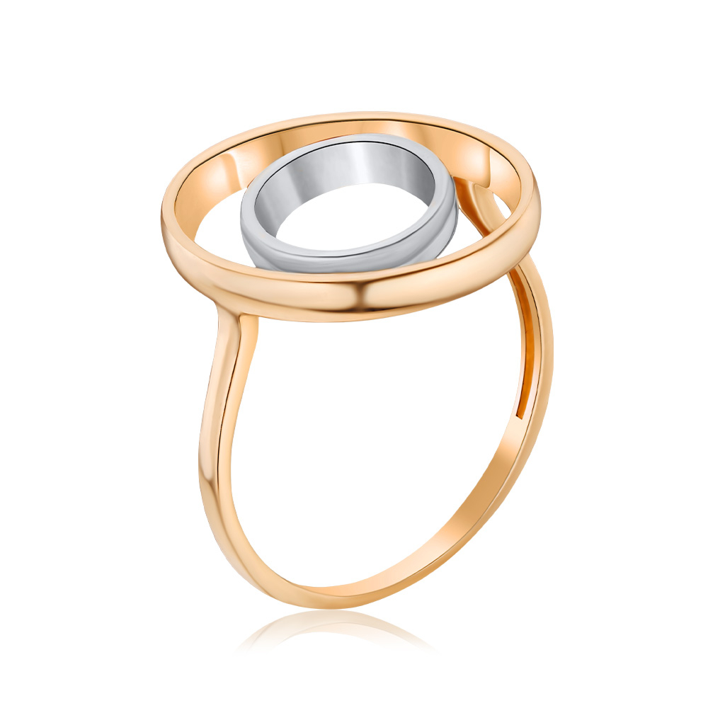 Золота каблучка без вставки 17220/01/1