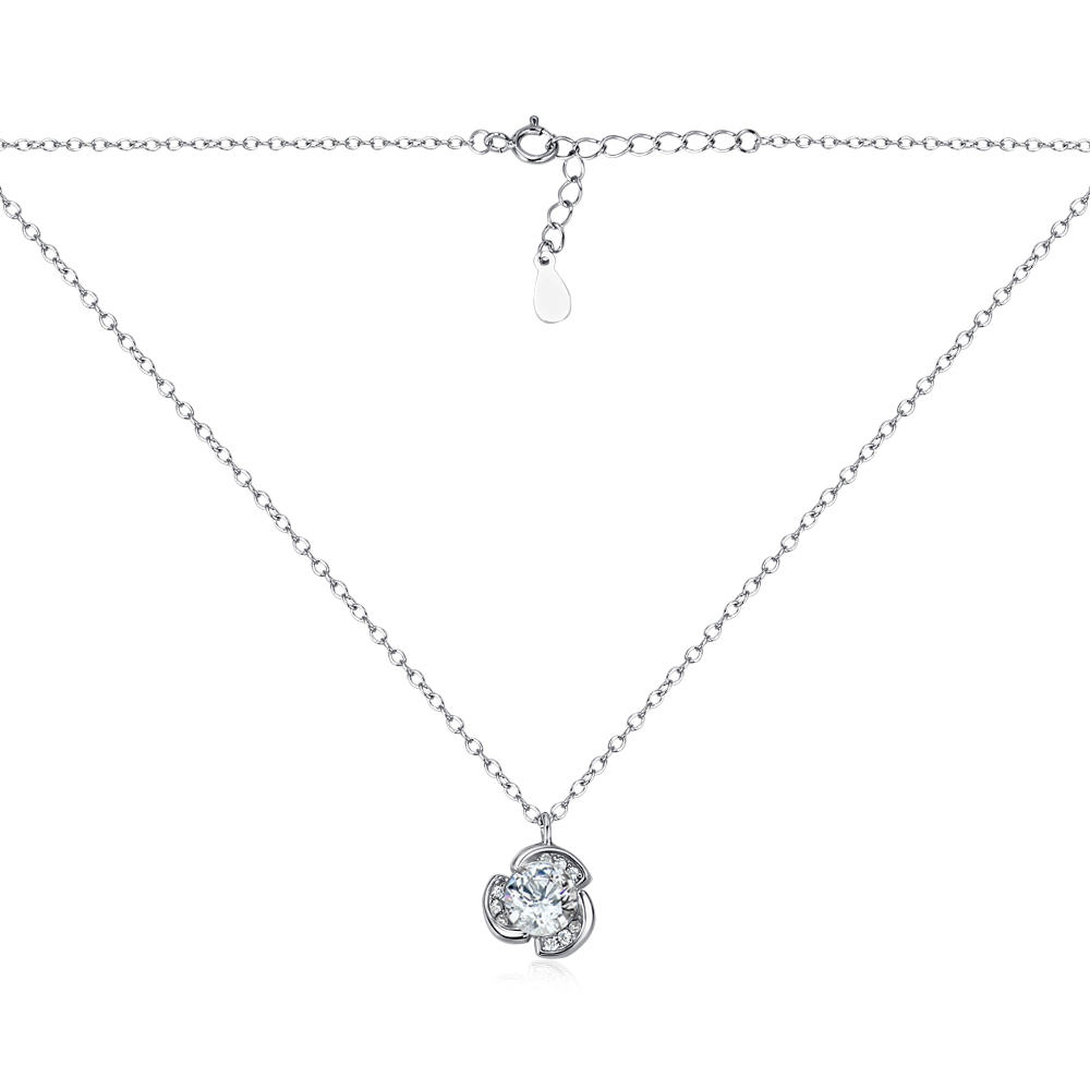 Срібне кольє 1NE57767-K/12/1