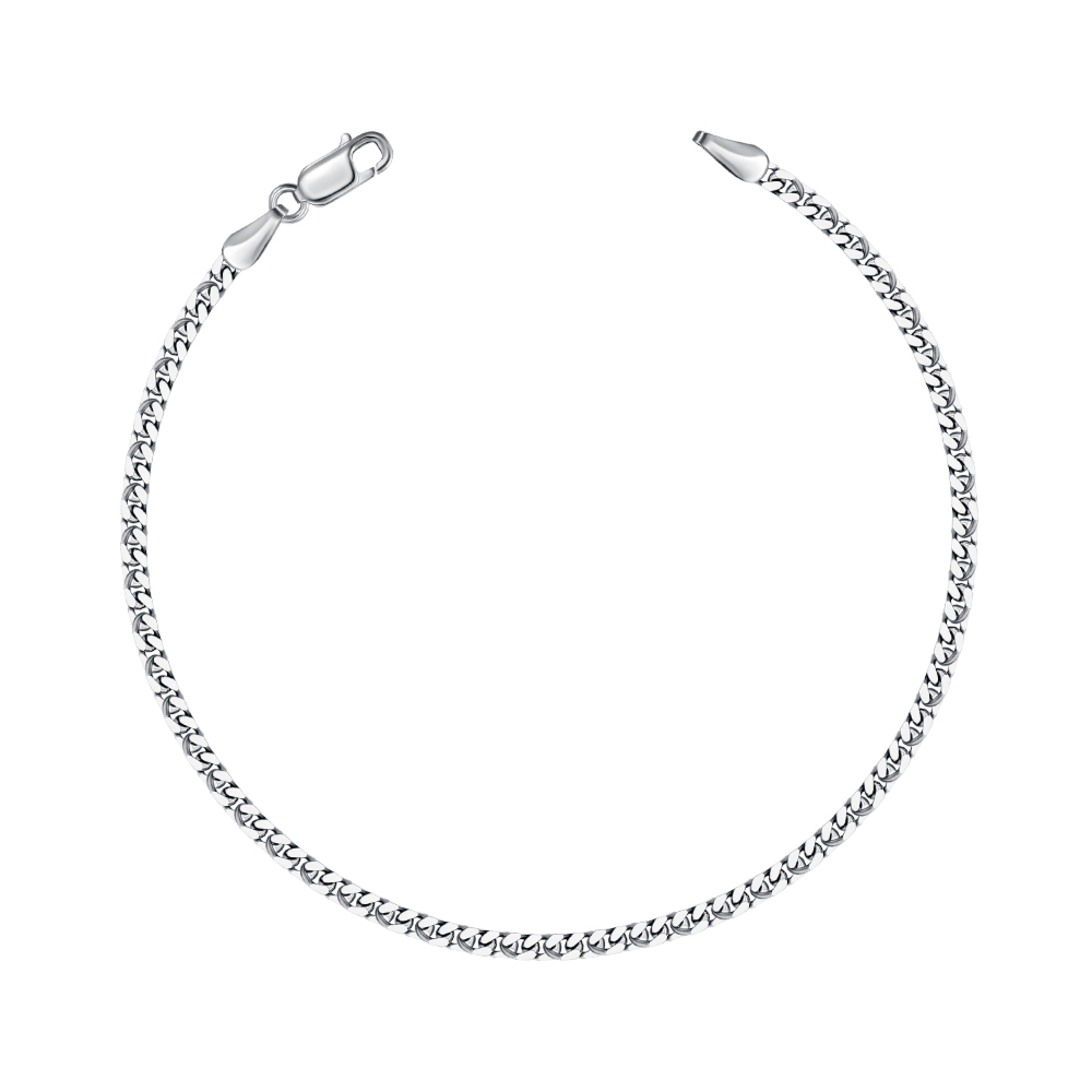 Срібний браслет без вставки GD 070  Rod-B/12