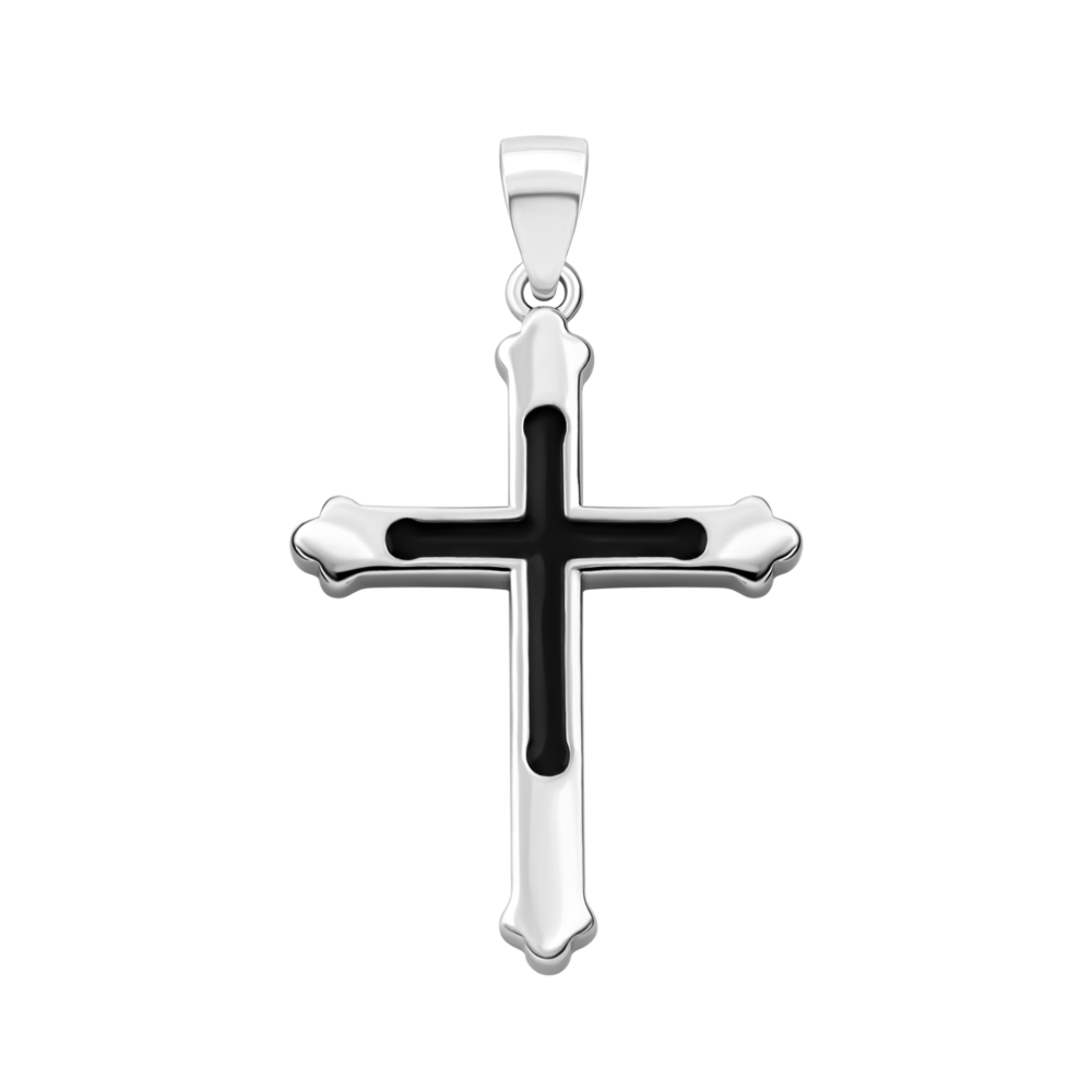Серебряный крестик. Артикул UG52P16208