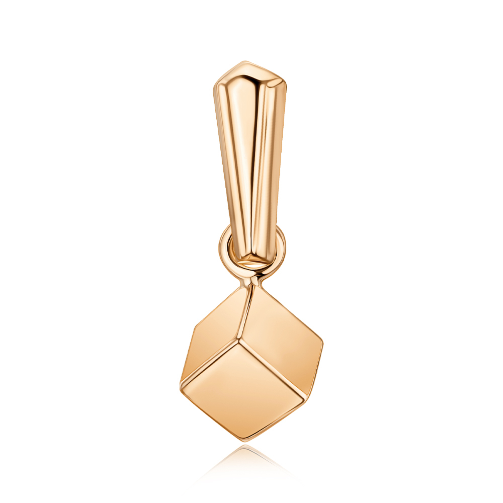 Золотая подвеска без вставки 30520/08/0