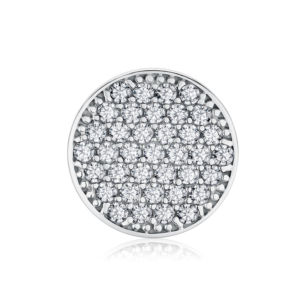 Золота підвіска з фіанітами 3108707102