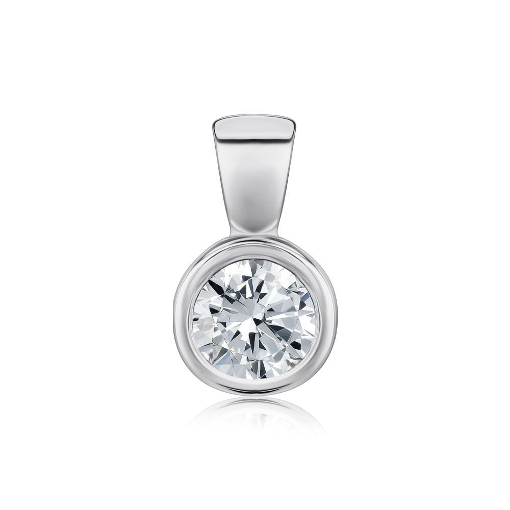 Золота підвіска з фіанітом Tesori 31325/02/1/4028