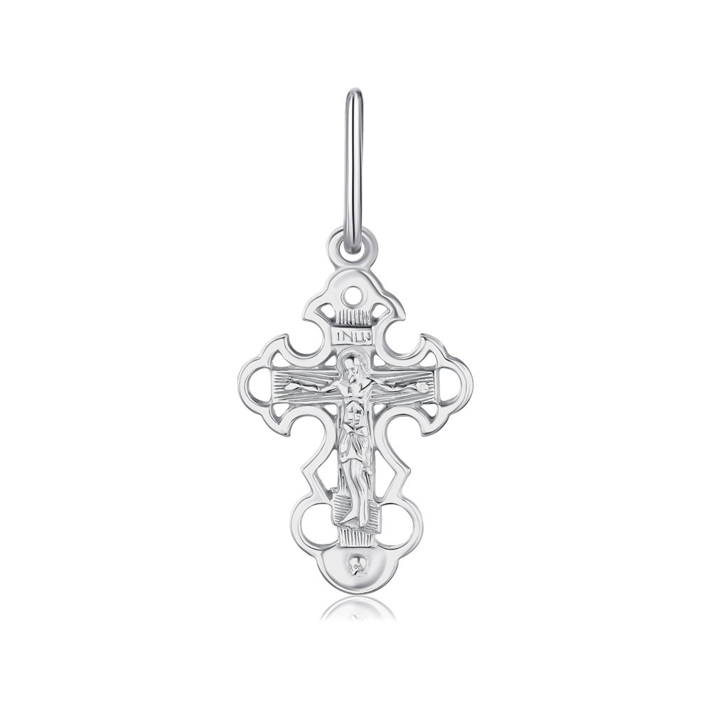 Серебряный крестик с31578
