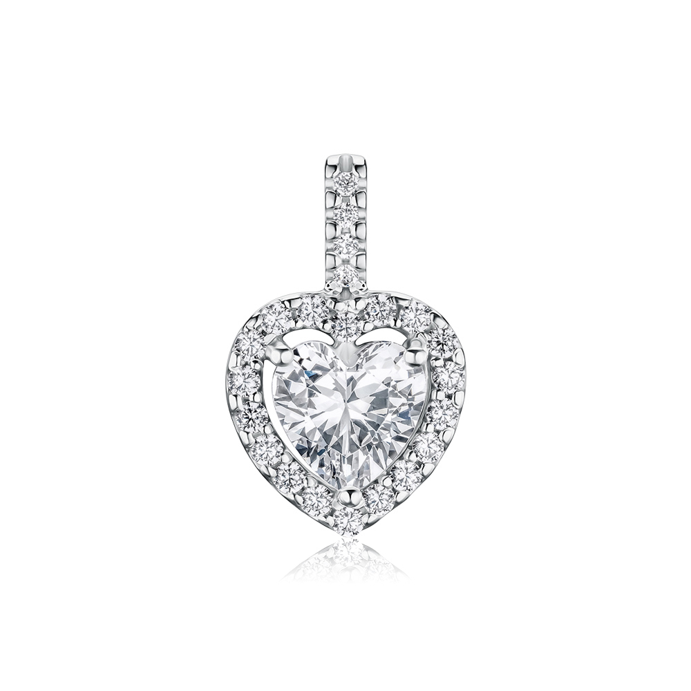 Серебряная подвеска с фианитами Tesori 35159/12/1/4281