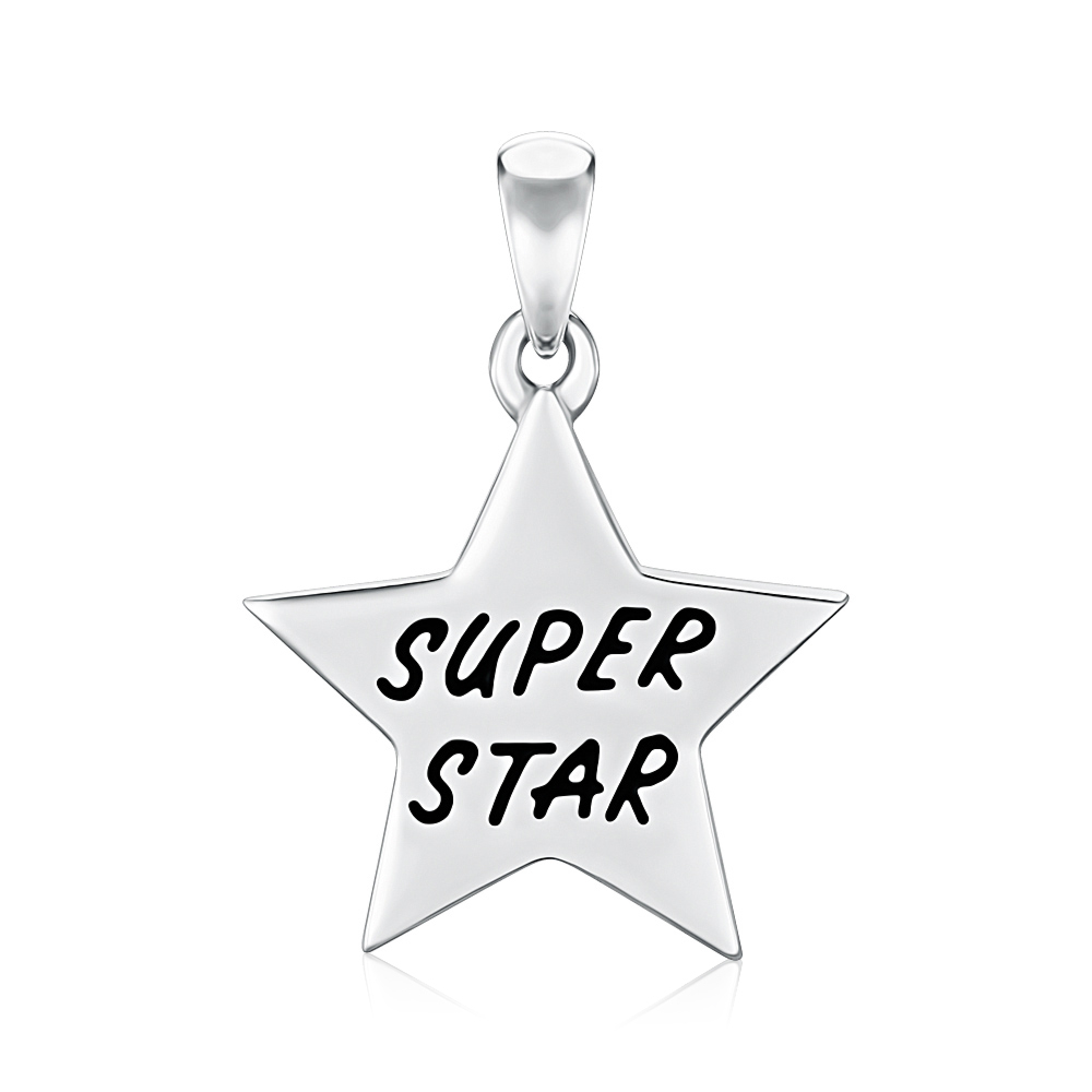 Срібна підвіска з емаллю 35340/12/1/389