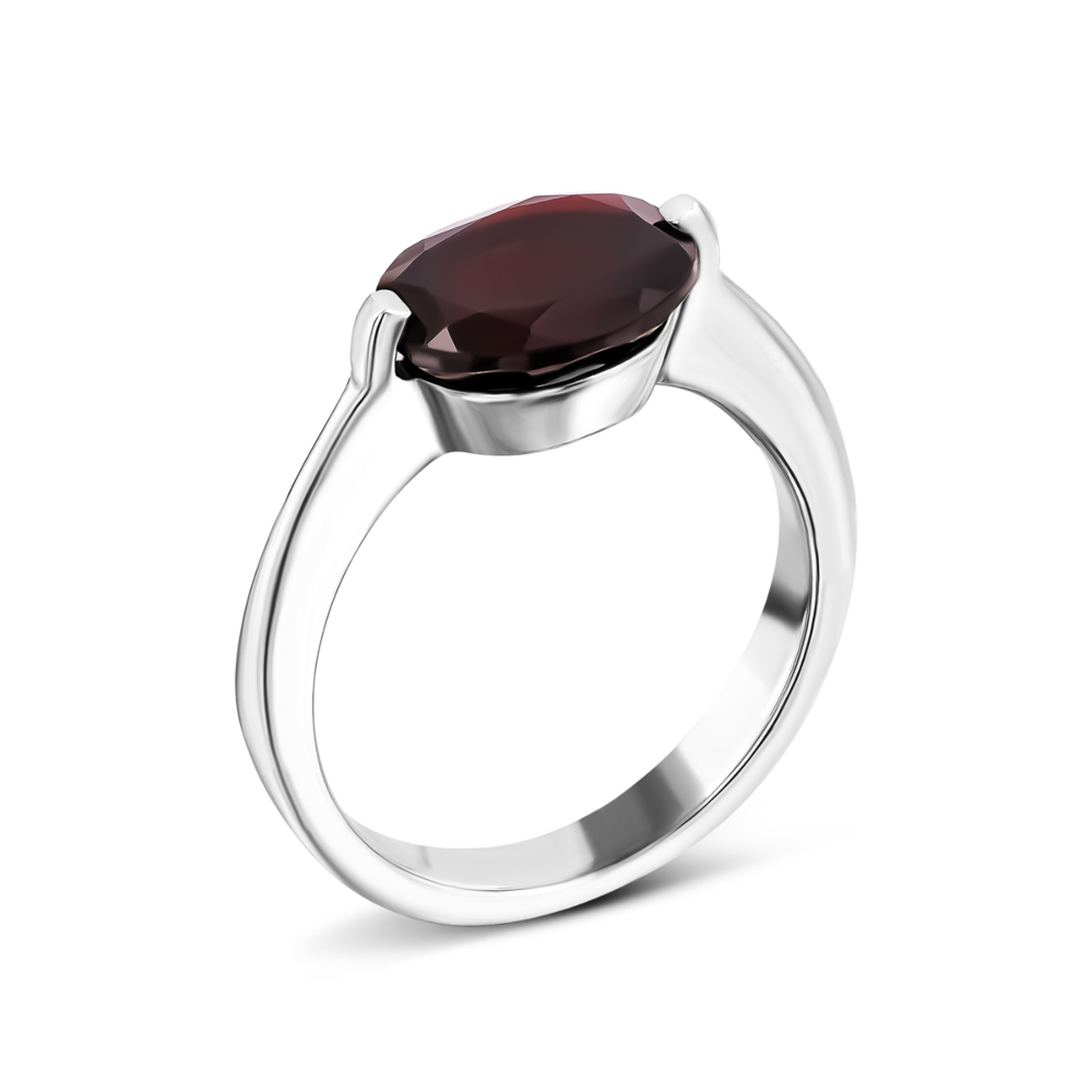 Серебряное кольцо с гранатом. Артикул UG5441/гр к род