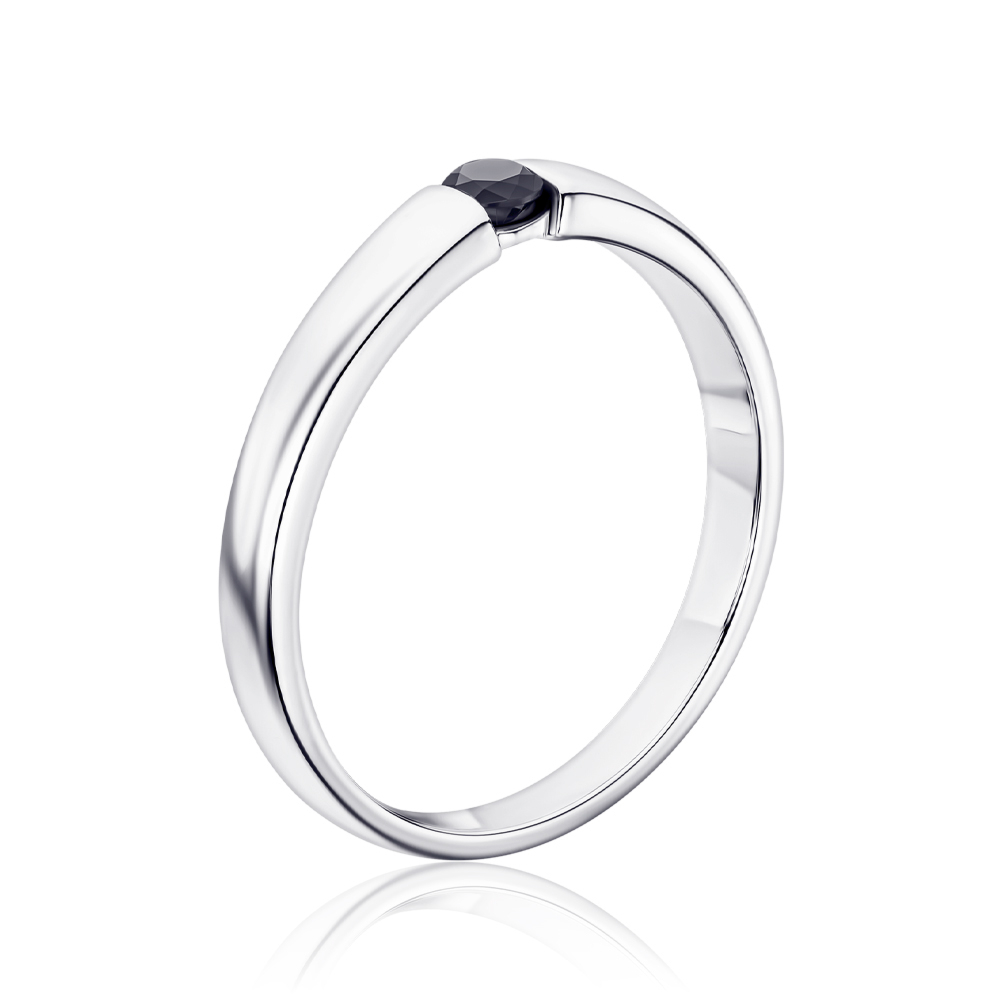 Золота каблучка з діамантом 52378/02/1/11765