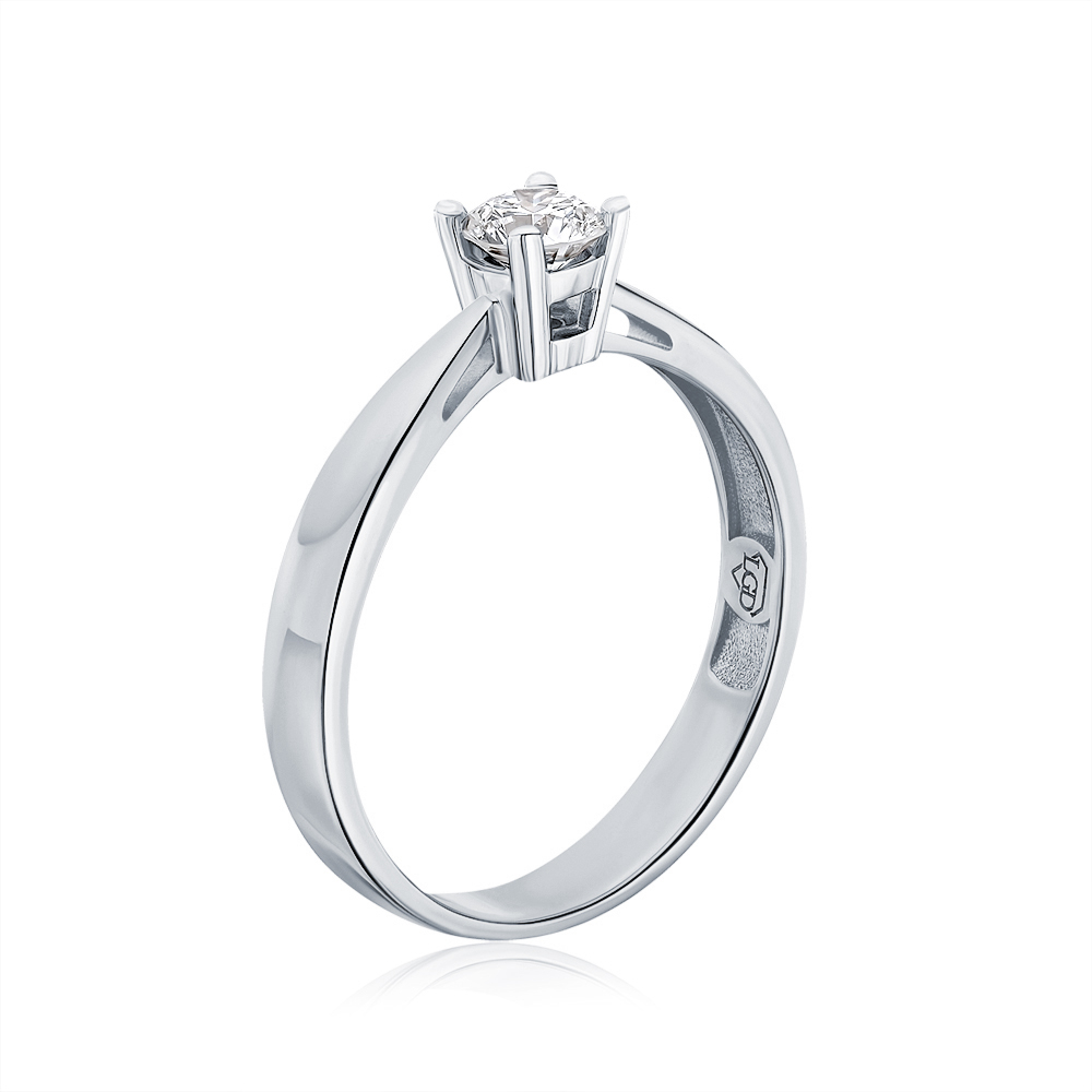 Золота каблучка з екодіамантом 53537-L/02/1/11899