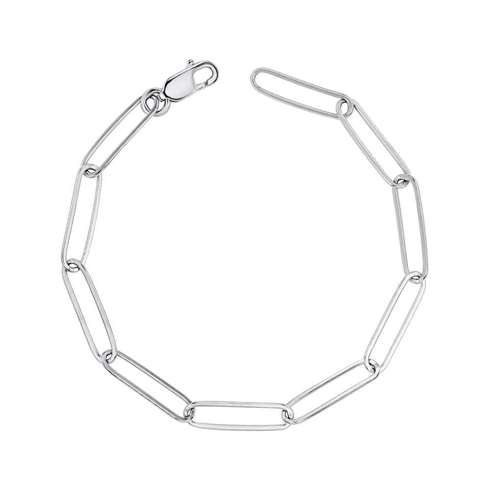 Срібний браслет без вставки 59030-B/12