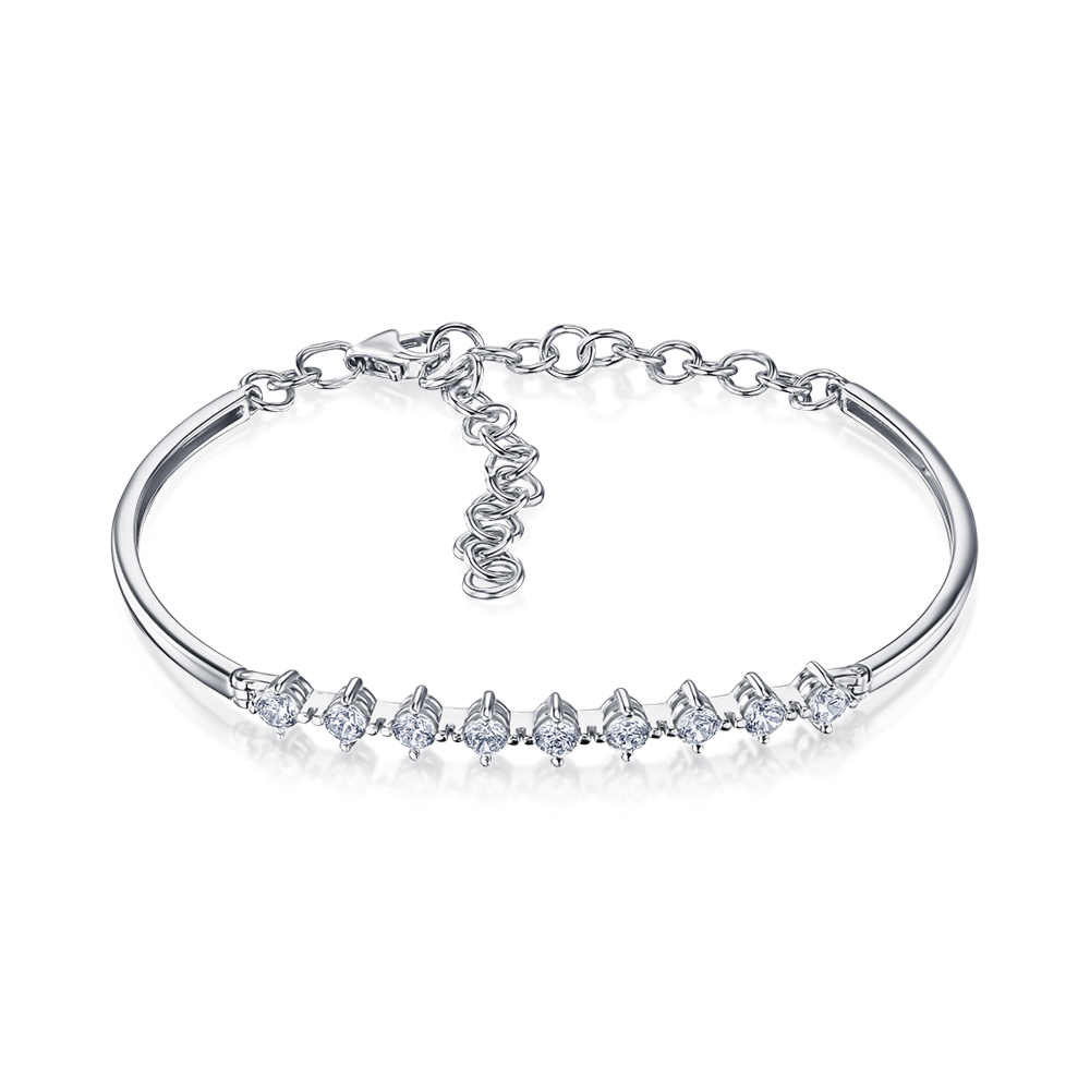 Золотой браслет с фианитами Tesori 7132/02/1/4035