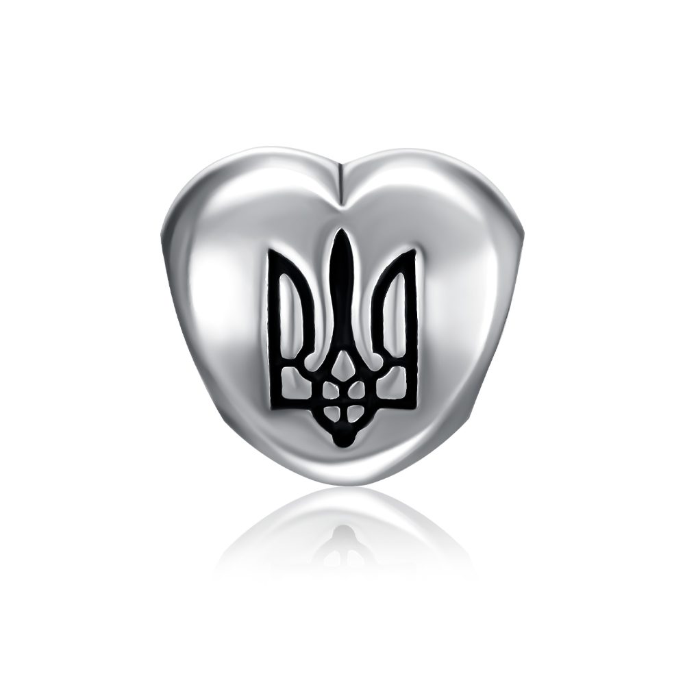Серебряная бусина-шарм. Артикул 74495*
