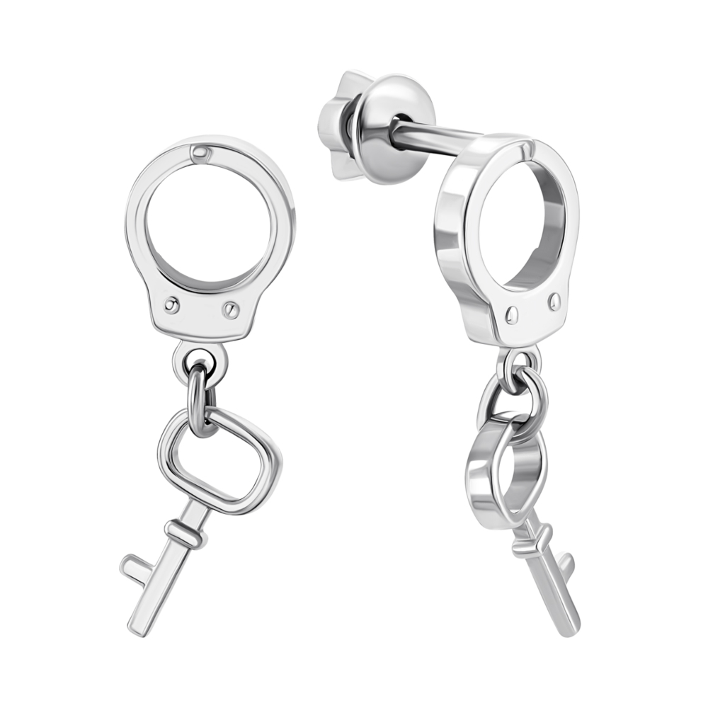 Серебряные серьги-подвески. Артикул UG582808