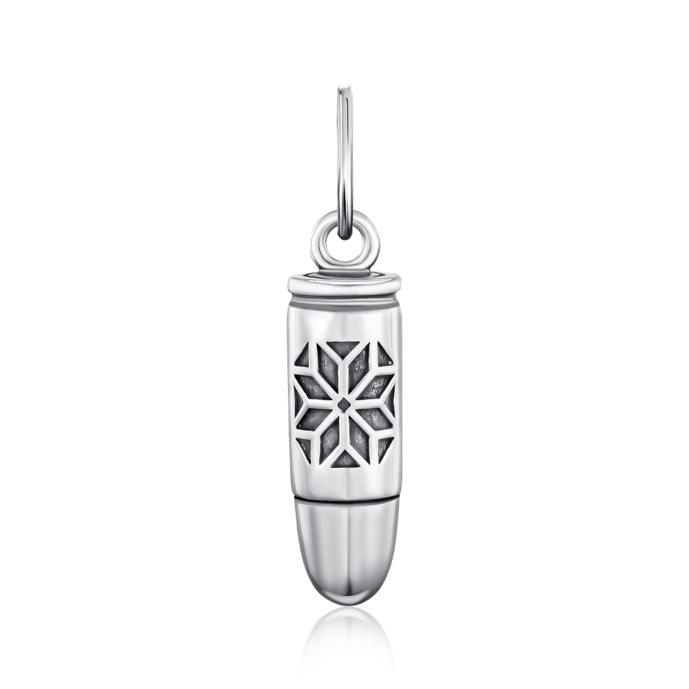 Серебряная подвеска без вставки. Артикул 89097*