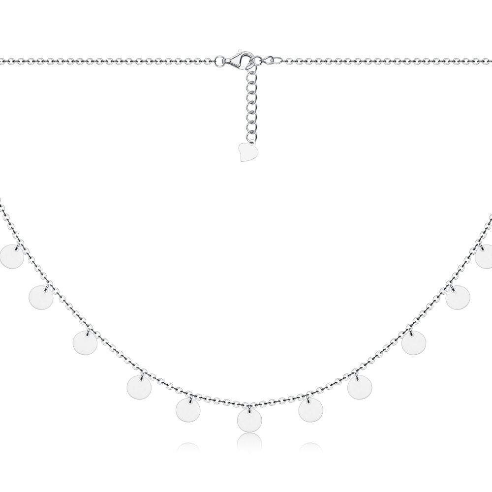 Срібне кольє 9560269