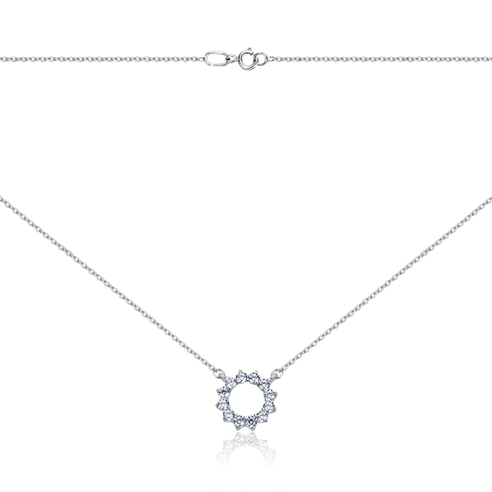 Срібне кольє 96091/66024-3/12/1/52