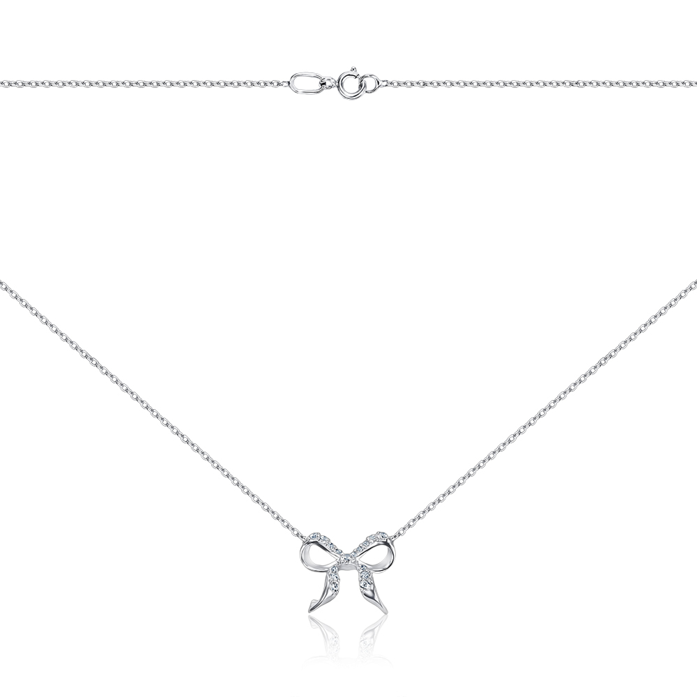 Срібне кольє 96094/66024-3/12/1/150