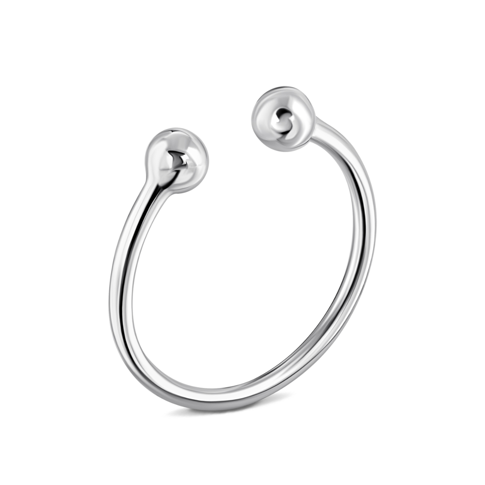 Серебряное кольцо без вставки. Артикул UG5ВС-10245р