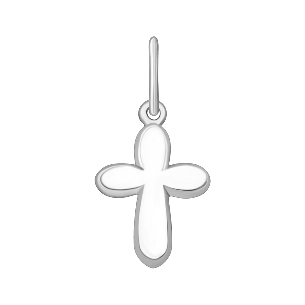 Срібна підвіска Хрестик. Артикул UG5H-174/2