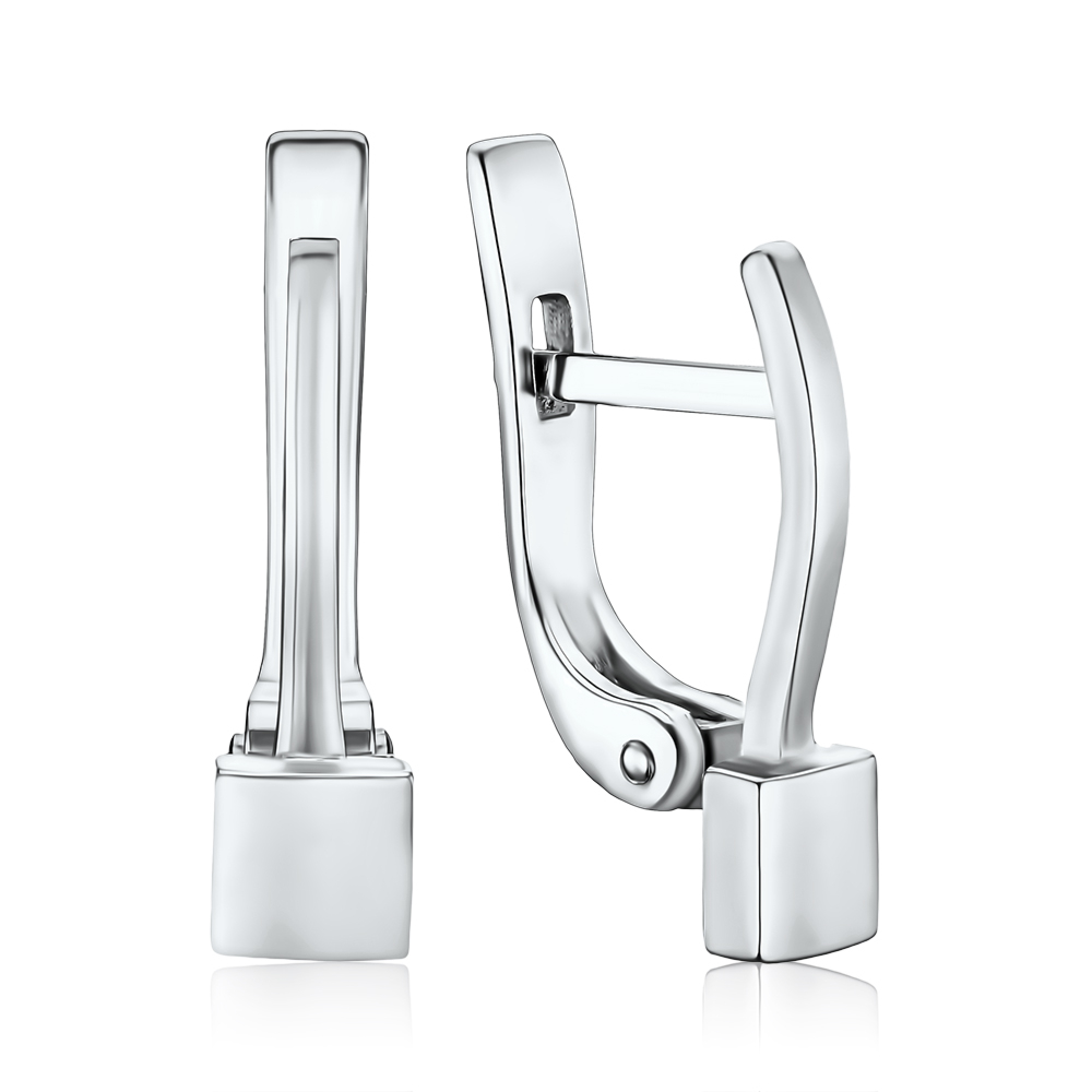 Срібні сережки МН-23 с Rh