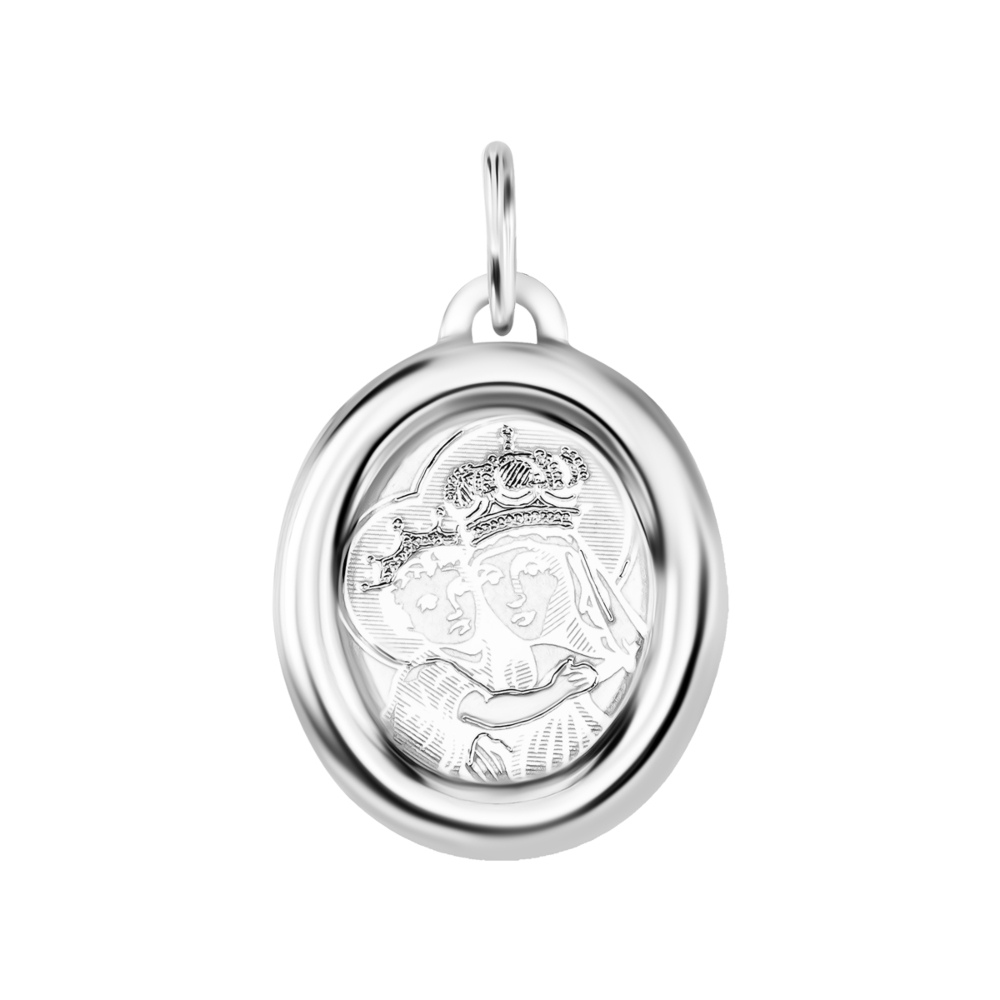 Серебряная подвеска-иконка. Артикул UG530595-11/12/1