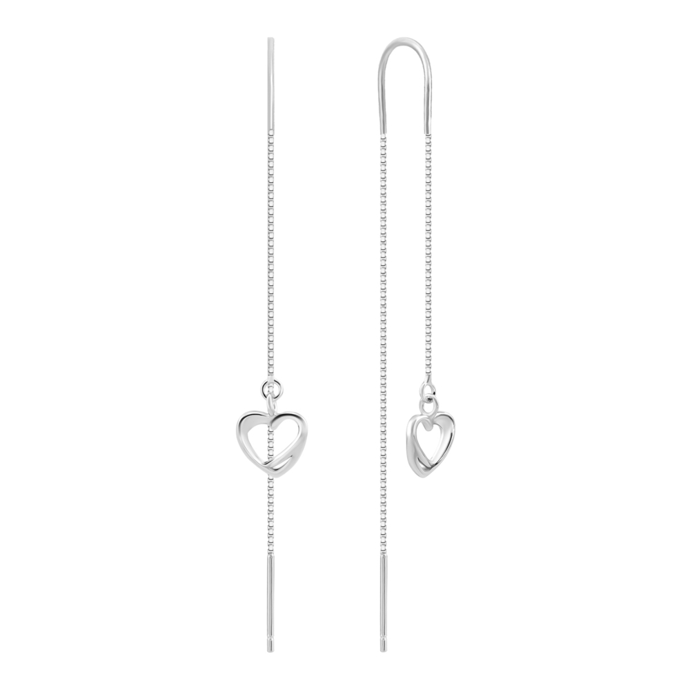 Серебряные серьги-протяжки. Артикул UG5SE00494