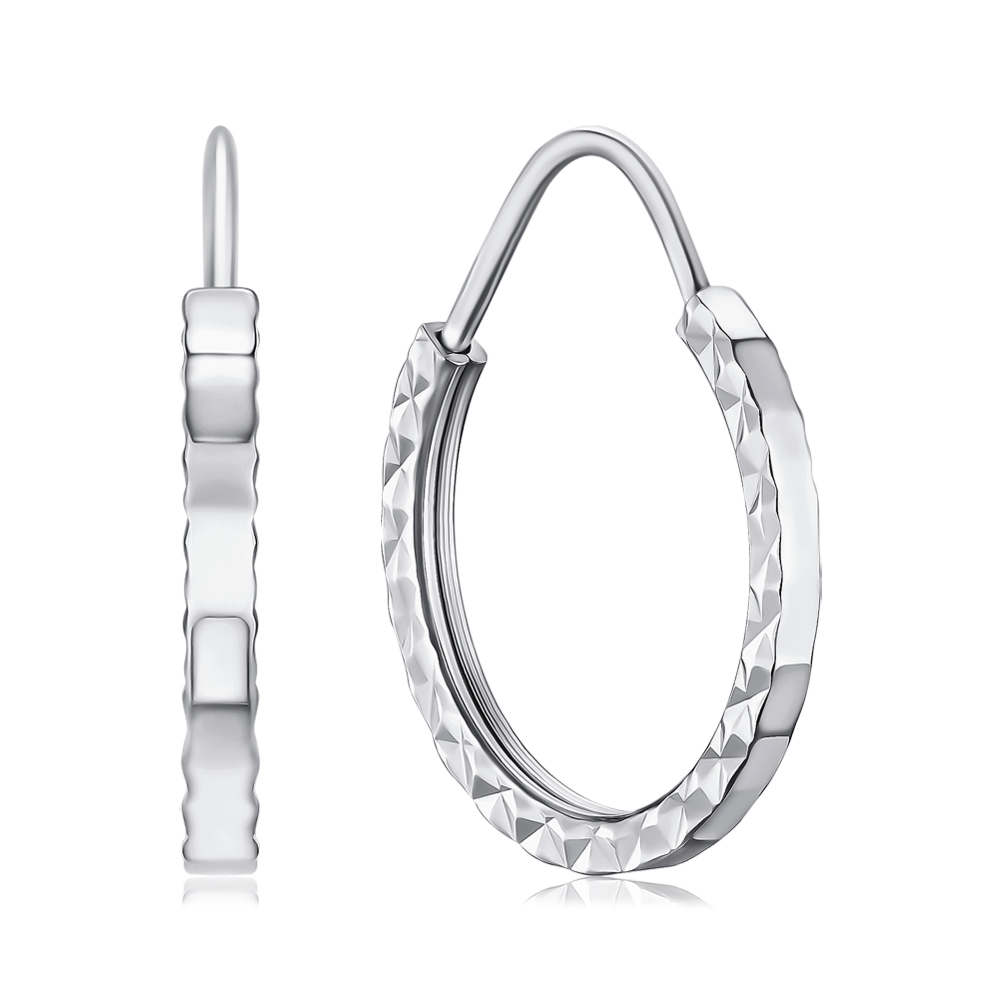 Золотые серьги-конго без вставки 20860/02/3