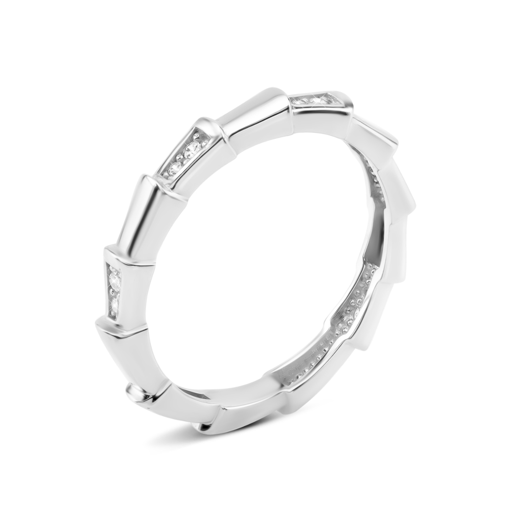 Золотое кольцо с фианитами. Артикул UG51111026802