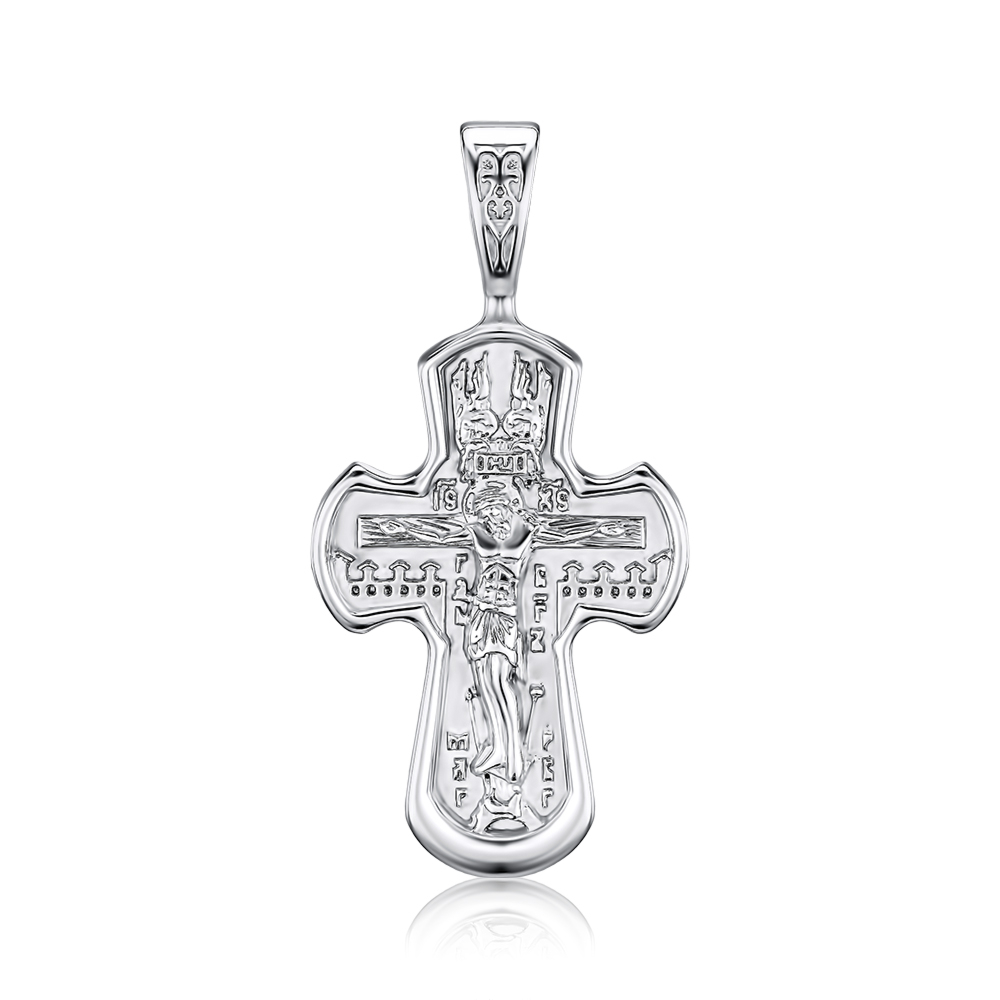 Срібний хрестик с31541