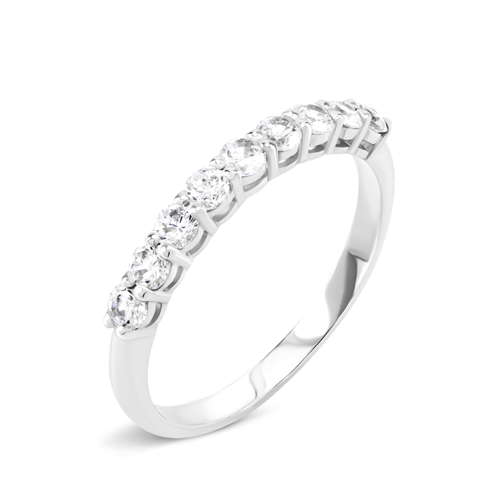 Серебряное кольцо с фианитами. Артикул UG51900/1р-CZ