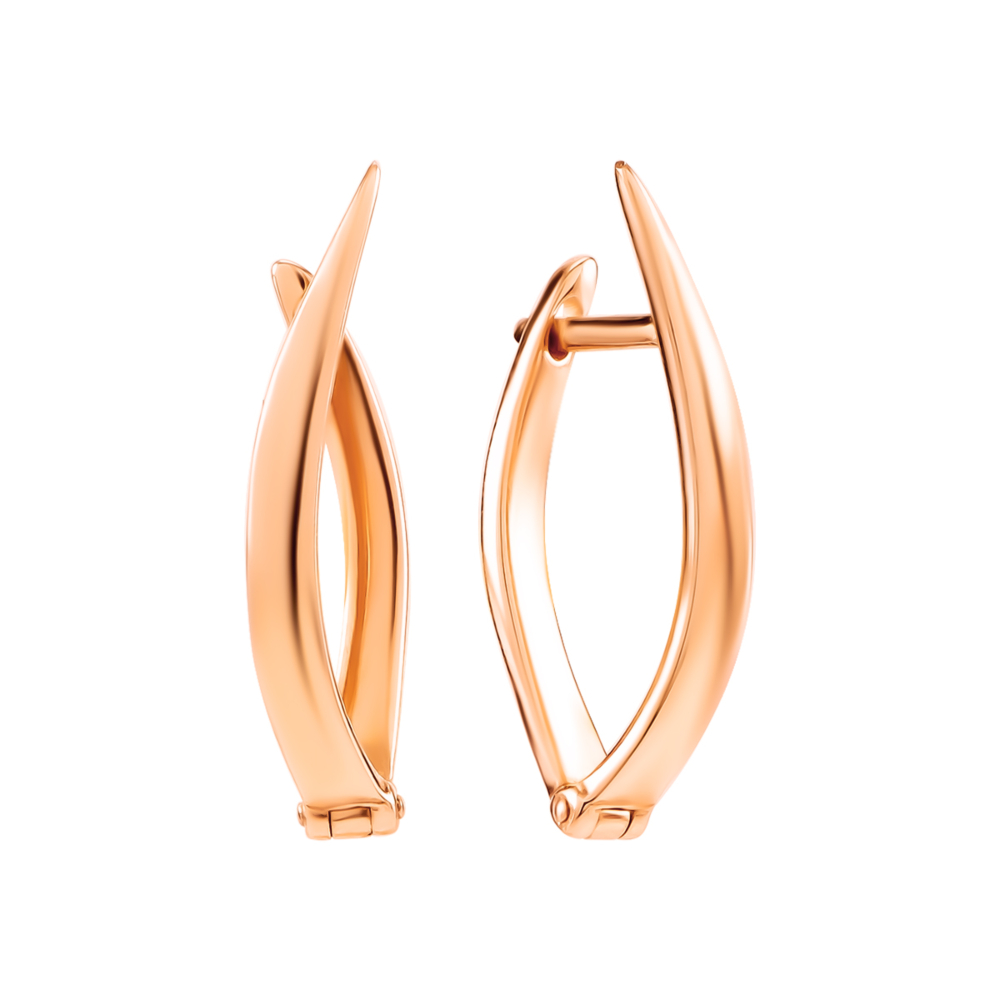 Золоті сережки. Артикул UG520/0136/00/01/01