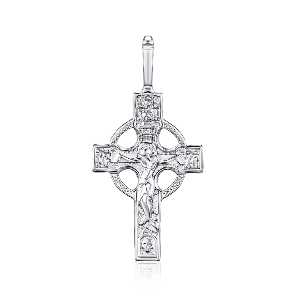 Серебряный крестик П2/028