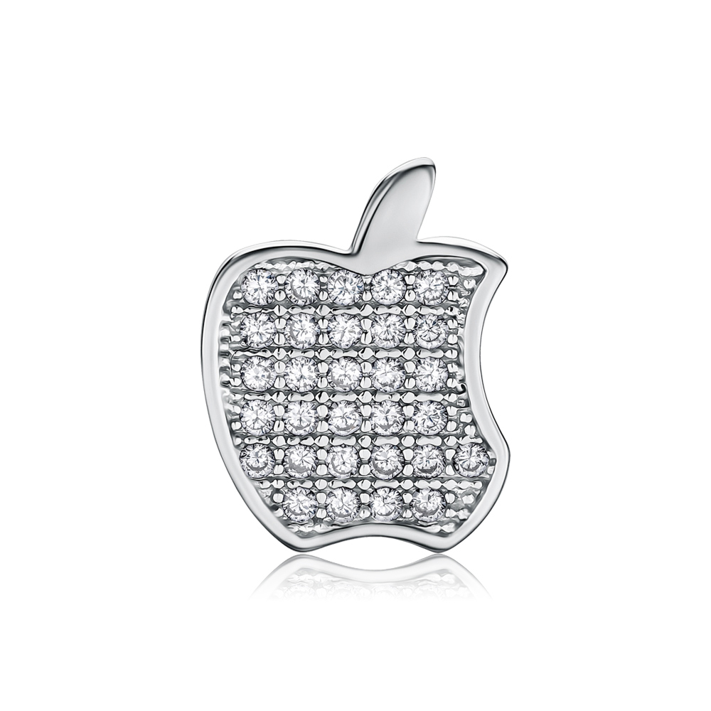 Серебряная подвеска с фианитами ПК2Ф/1005