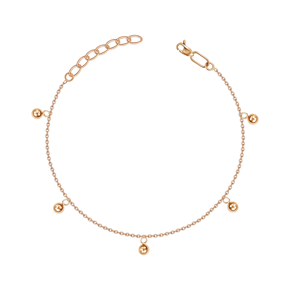 Золотой браслет без вставки 07133/01/0