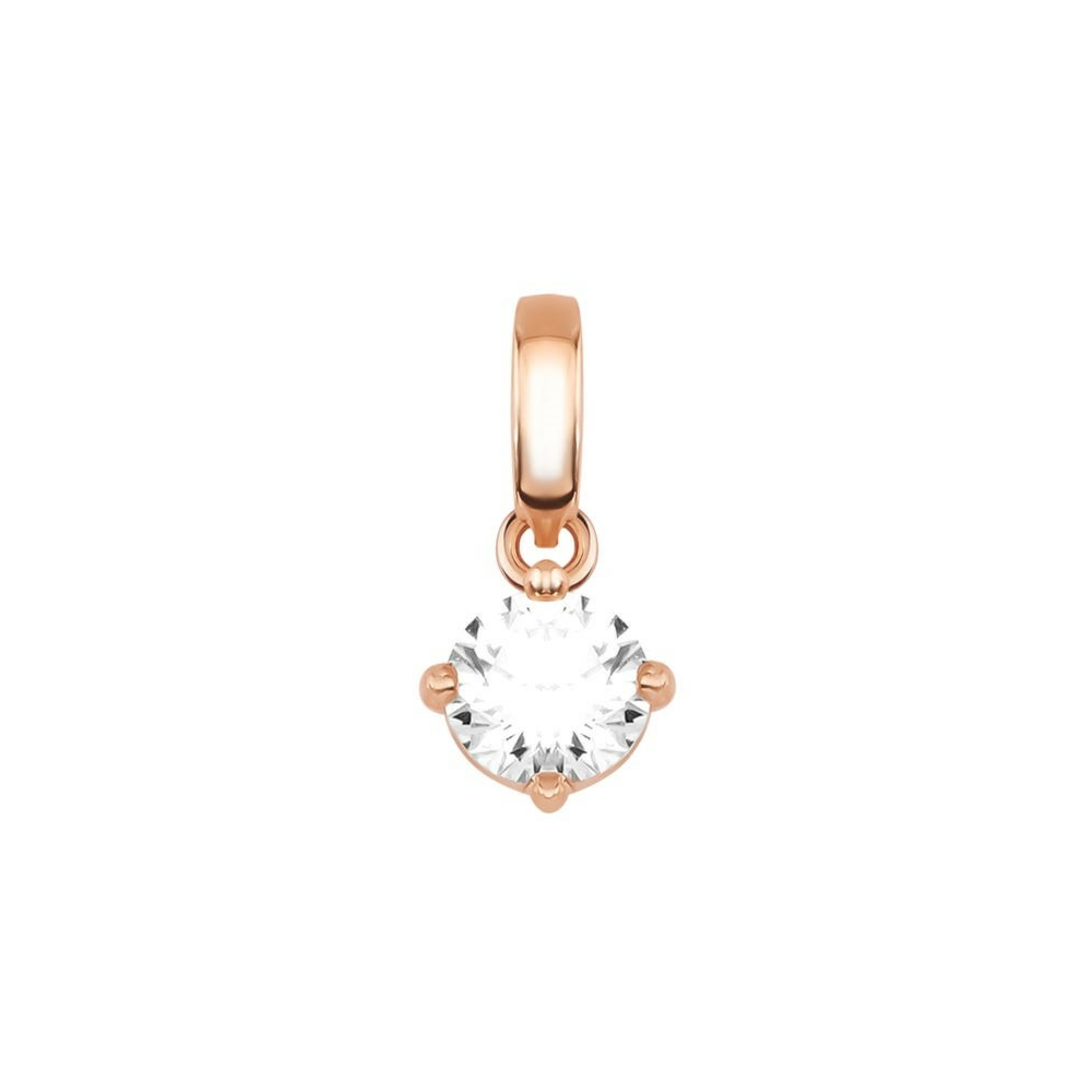 Золота підвіска з фіанітом Swarovski. Артикул UG5П4298 Royal