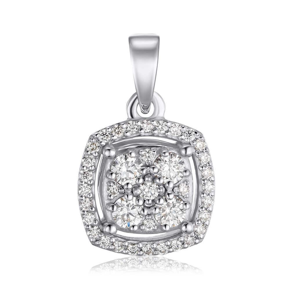 Золота підвіска з діамантами 560154/02/1/11027