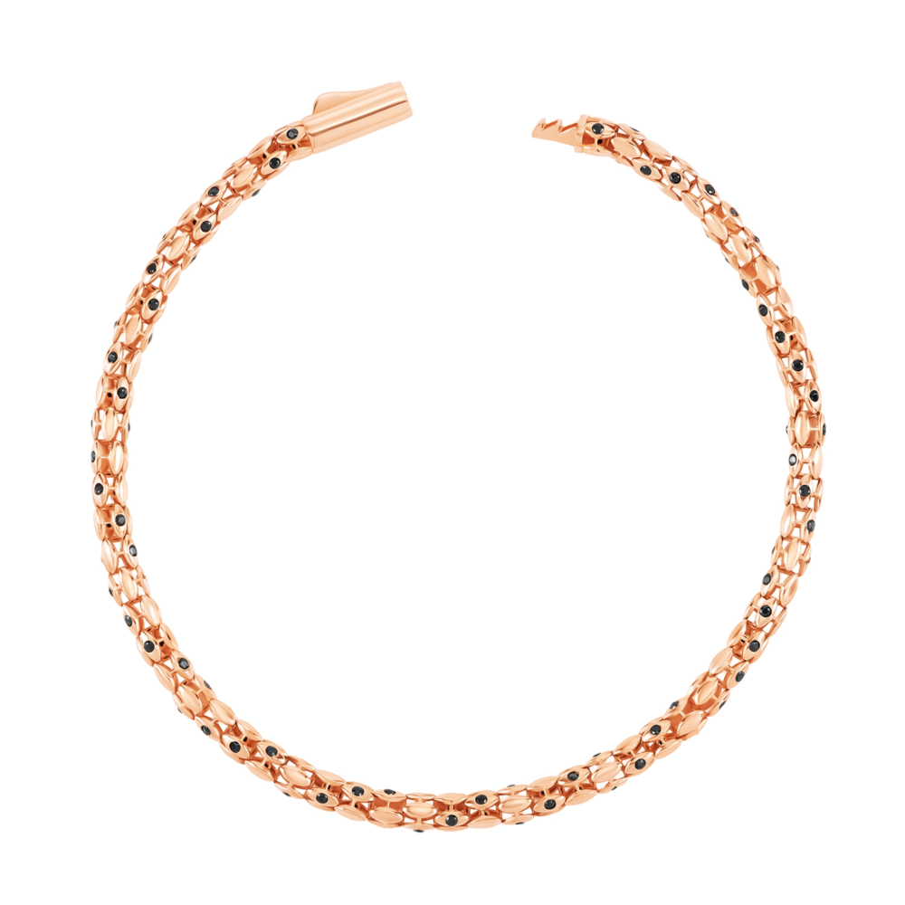 Золотий браслет з фіанітами. Артикул UG55010327901 bz