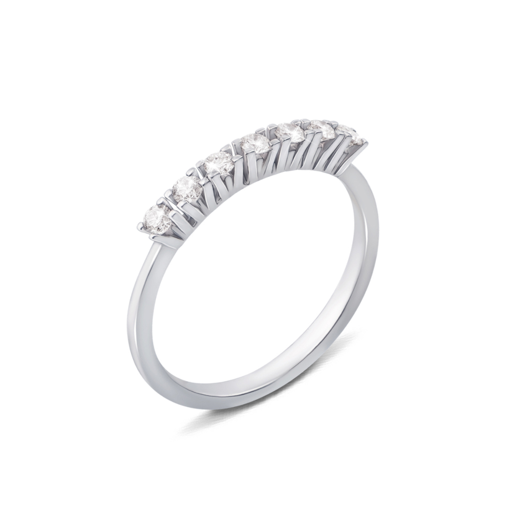 Золотое кольцо с бриллиантами. Артикул 52375/2б