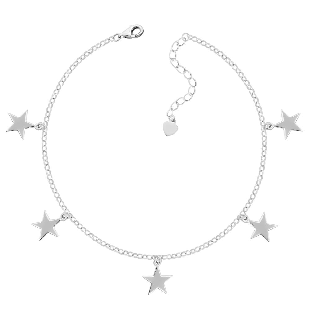 Серебряный браслет на ногу. Артикул UG5550173/1Н