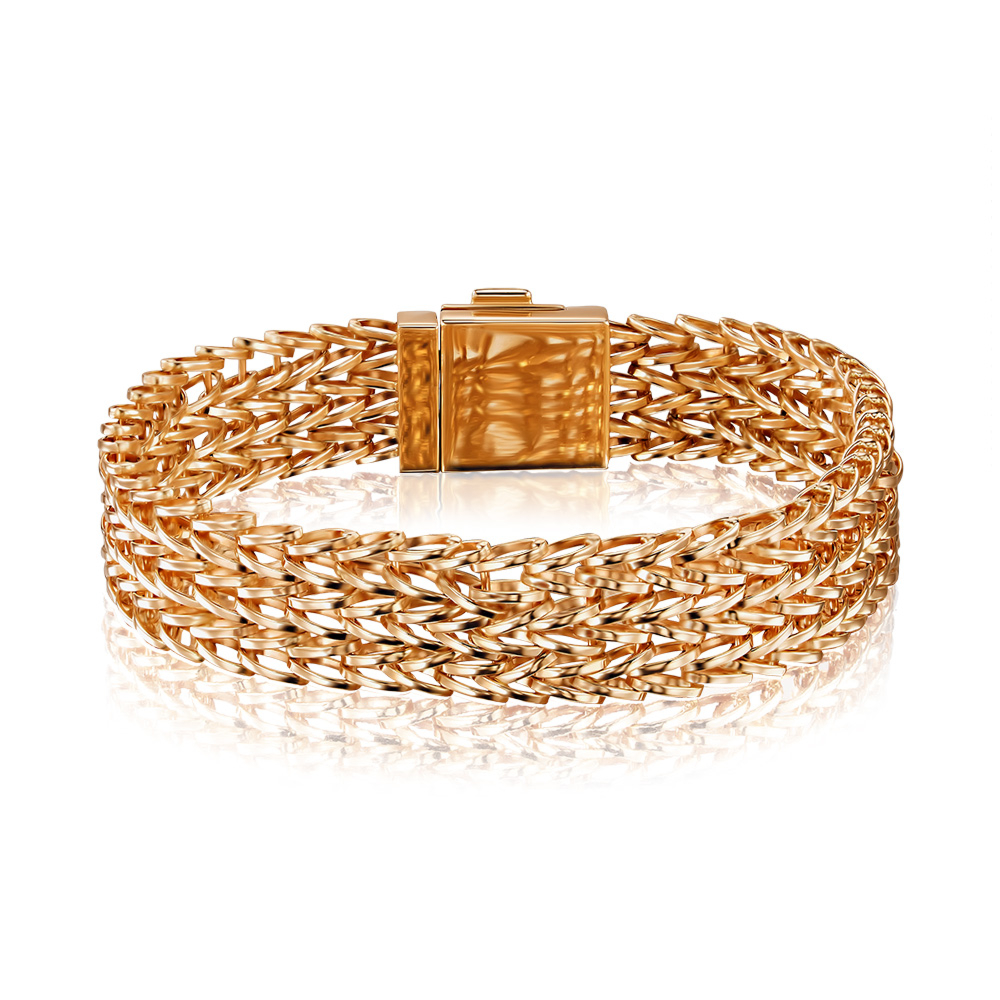 Золотий браслет без вставки 07336-24.5-6/01