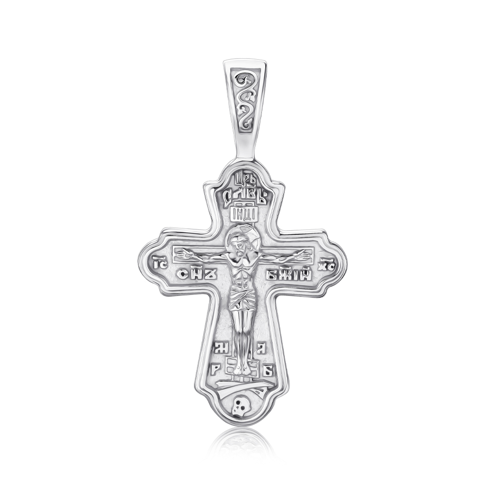 Срібний хрестик с31446