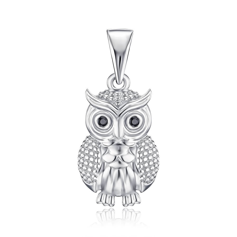 Золота підвіска «Сова». Артикул 31128/б