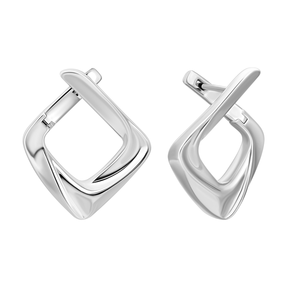 Серебряные серьги. Артикул UG5E38490