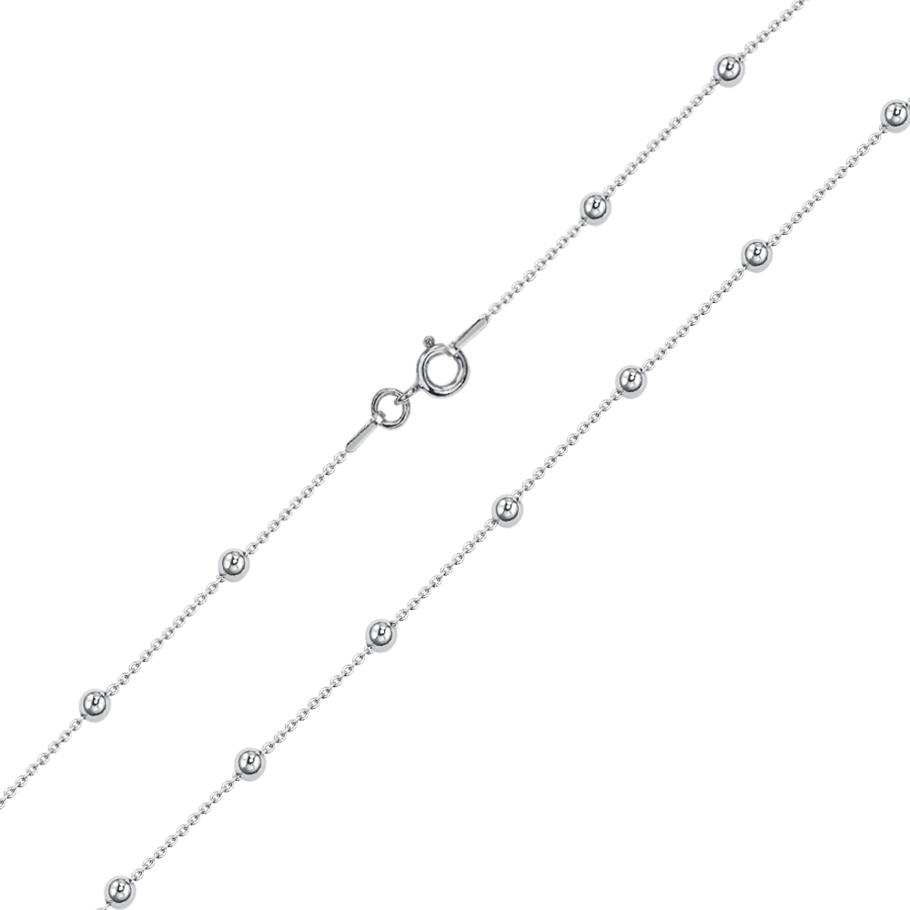 Серебряная цепочка M/RS11030 Rod-L/12
