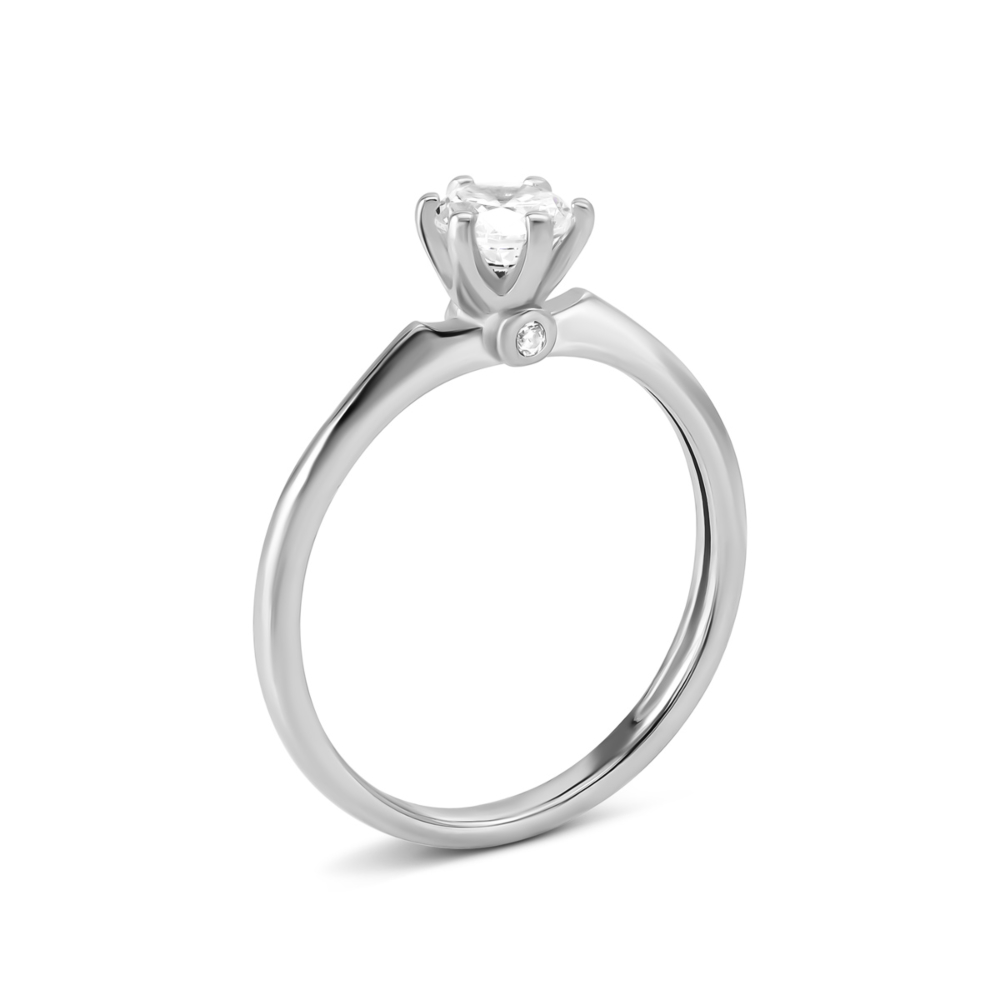 Серебряное кольцо с фианитами. Артикул UG5SZDR00509