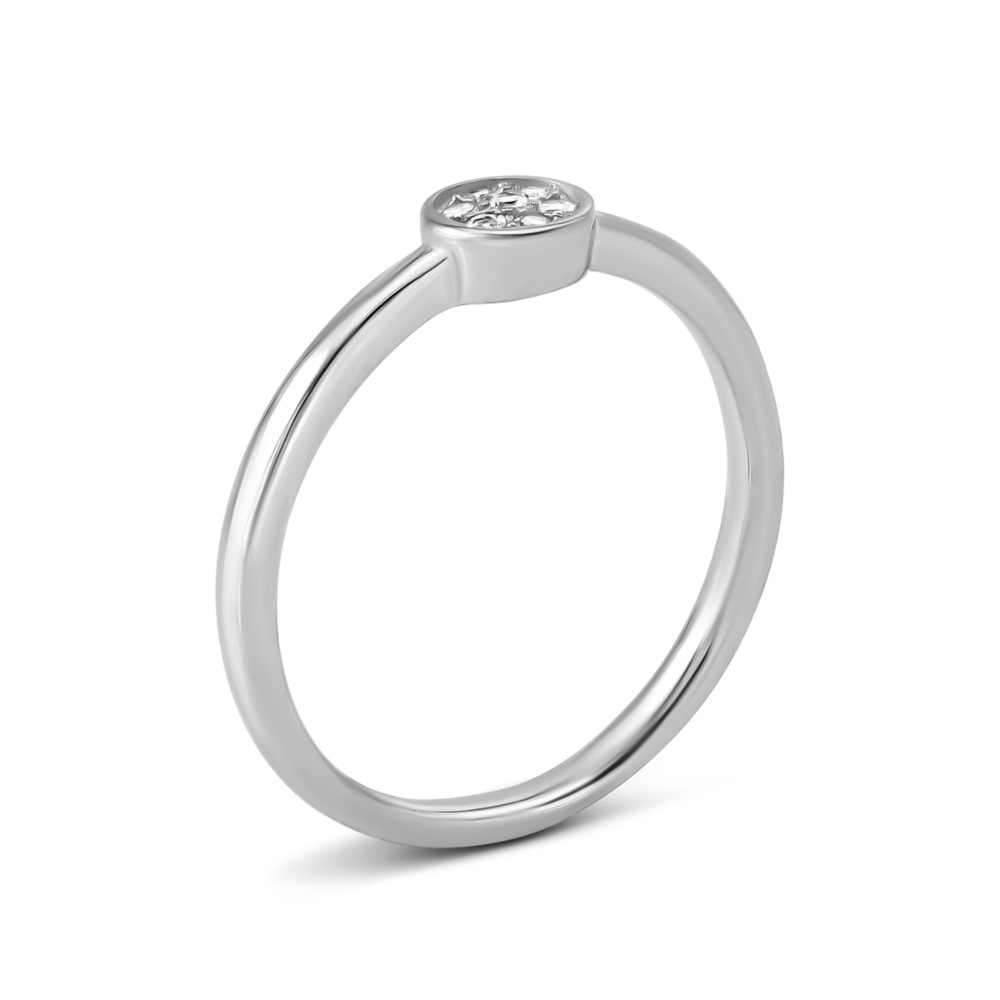 Серебряное кольцо с фианитами. Артикул UG5SZDR03038