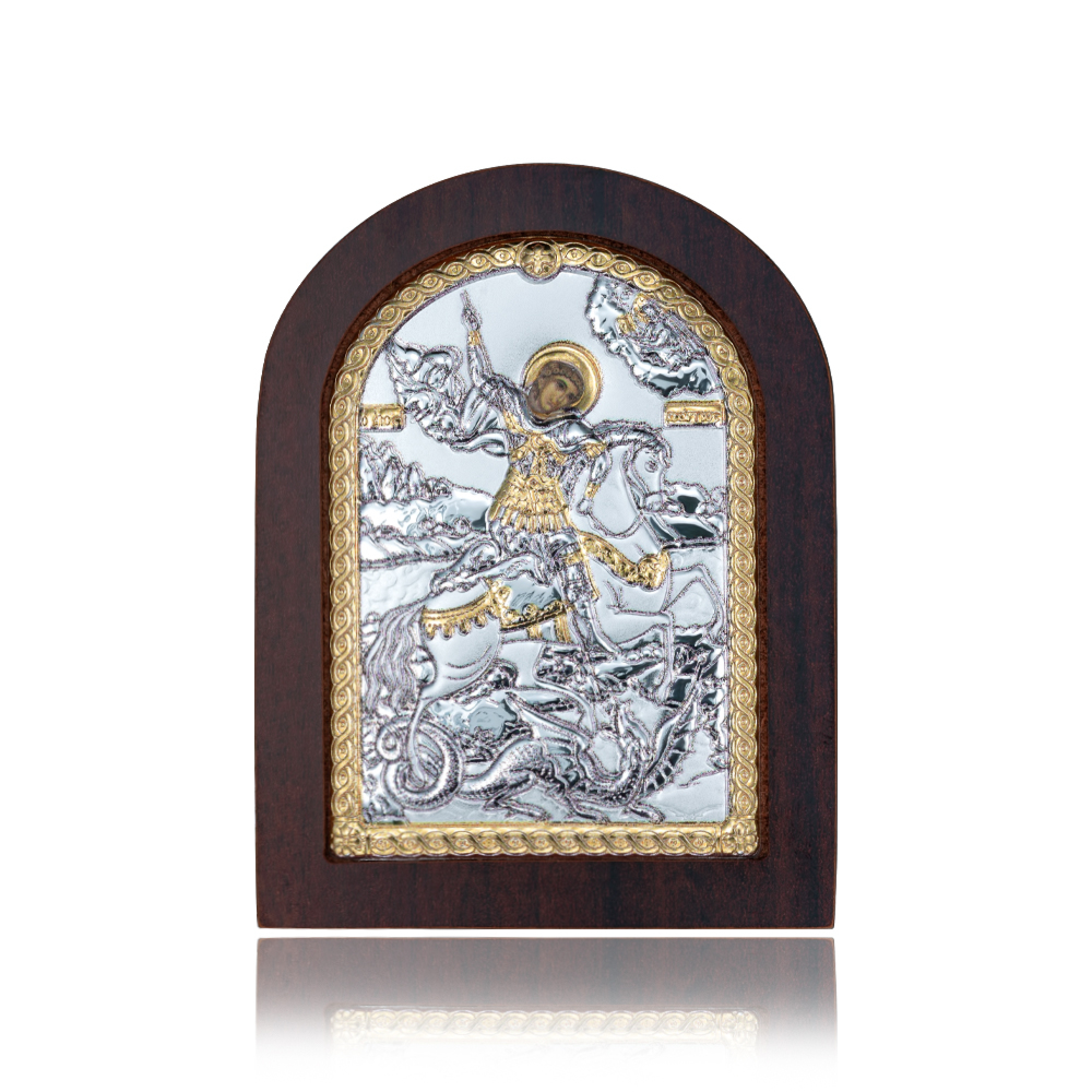 Серебряная икона. Артикул A-1/004G/K